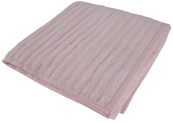 Фото - Полотенце банное GM Textile махровое Бабл Зеро Твист светло-бежевый 70х140