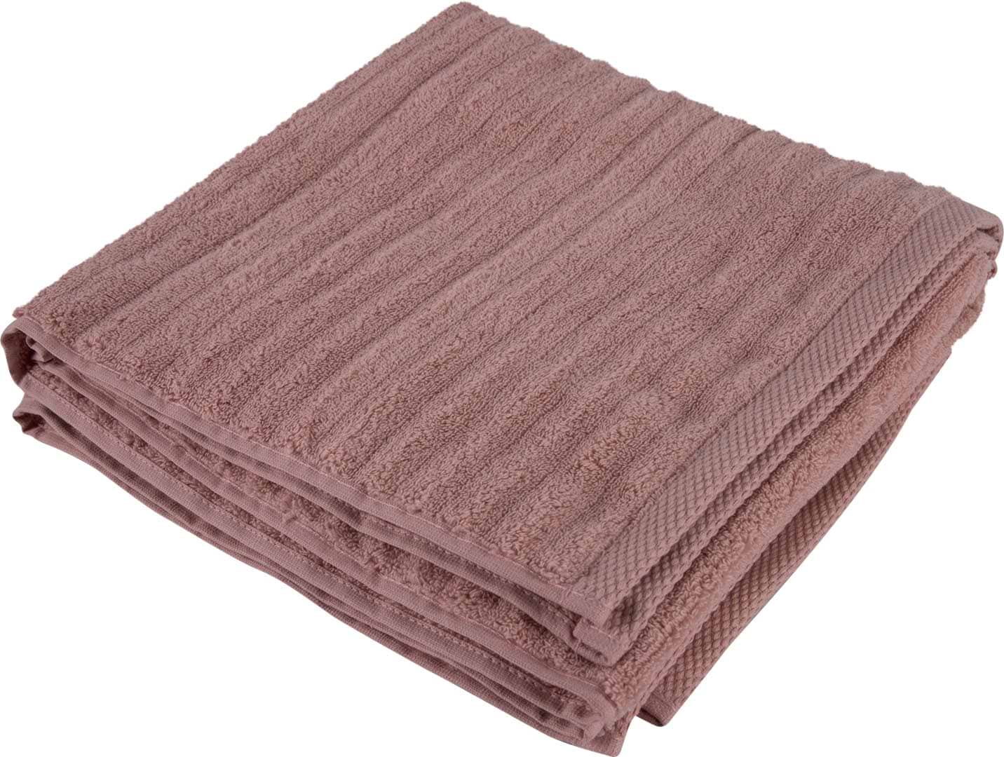 Рушник банний GM Textile махровий Бабл Зеро Твіст світло-кораловий 70х140 - Фото 1