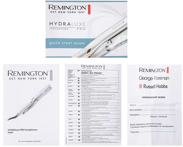 Фото - Выпрямитель волос Remington S9001 Hydraluxe Pro