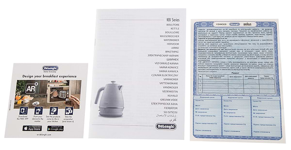 Фото - Электрический чайник Delonghi KBI2001.R