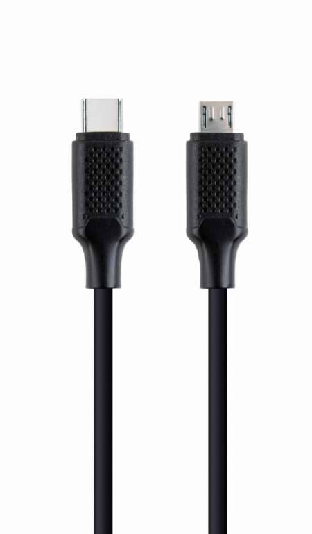 Кабель Cablexpert USB 2.0 Micro BM-папа/C-папа, 1,5 m (CC-USB2-CMMBM-1.5M)