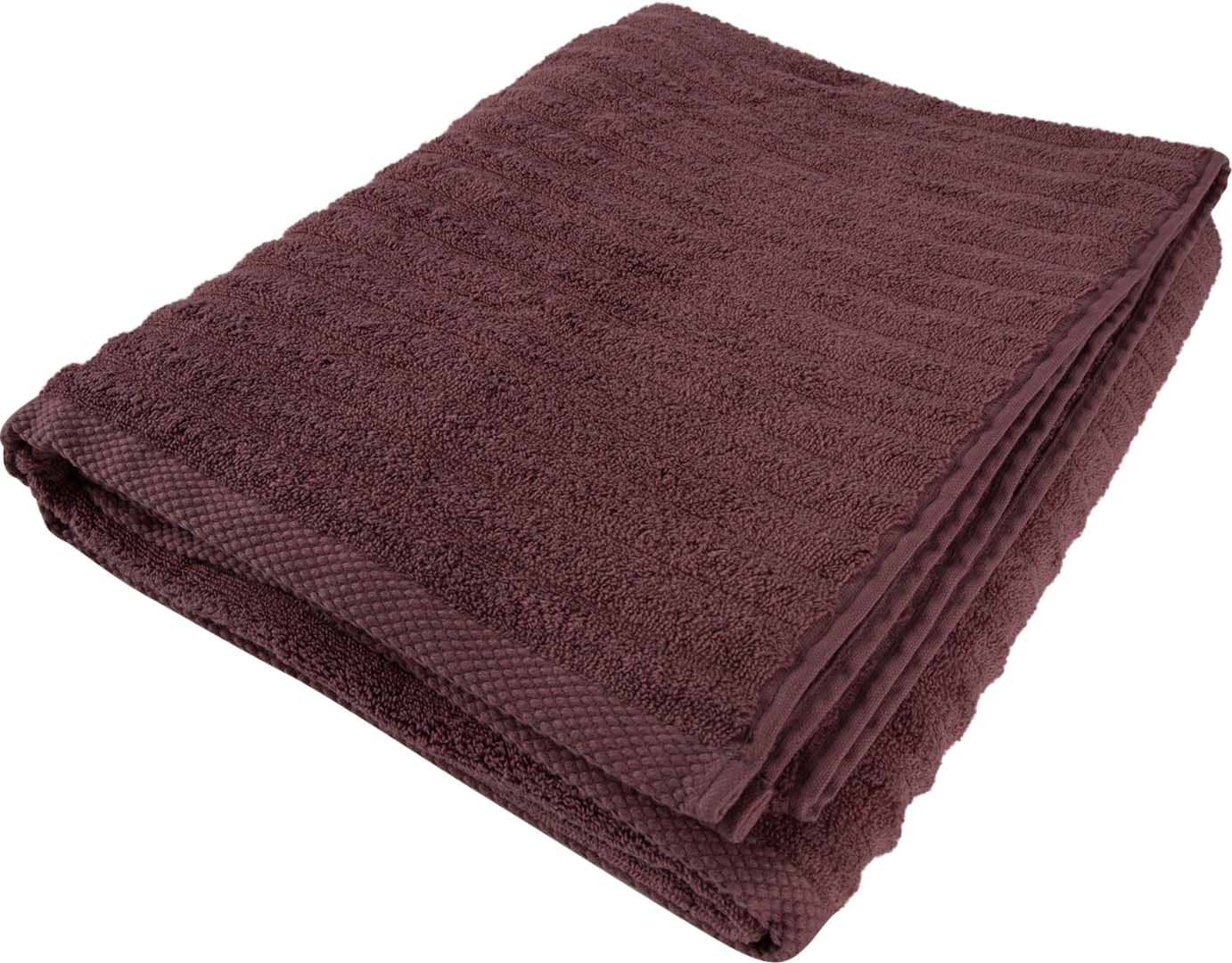 Рушник банний GM Textile махровий Бабл Зеро Твіст теракот 100х150 - Фото 1
