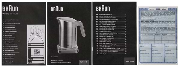 Фото - Електричний чайник Braun WK5115WH