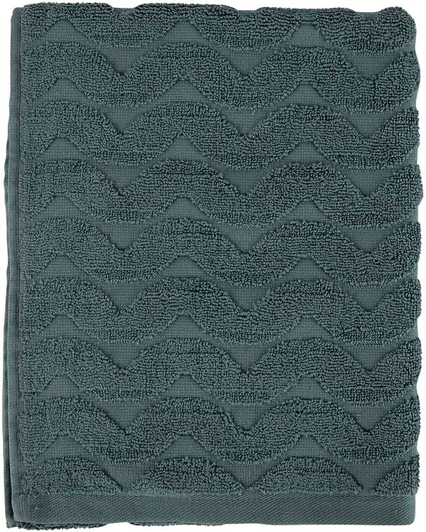 Фото - Полотенце для лица GM Textile махровое жаккардовое мятный (зигзаг) 50х90