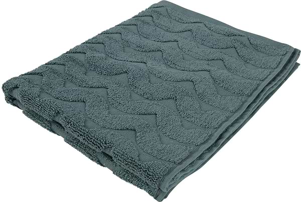Фото - Полотенце для лица GM Textile махровое жаккардовое мятный (зигзаг) 50х90