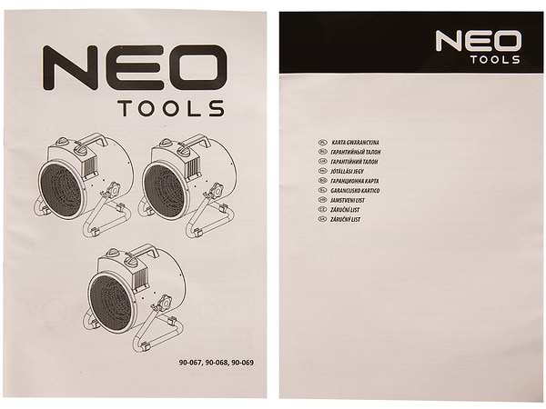 Фото - Тепловая пушка Neo Tools 90-067