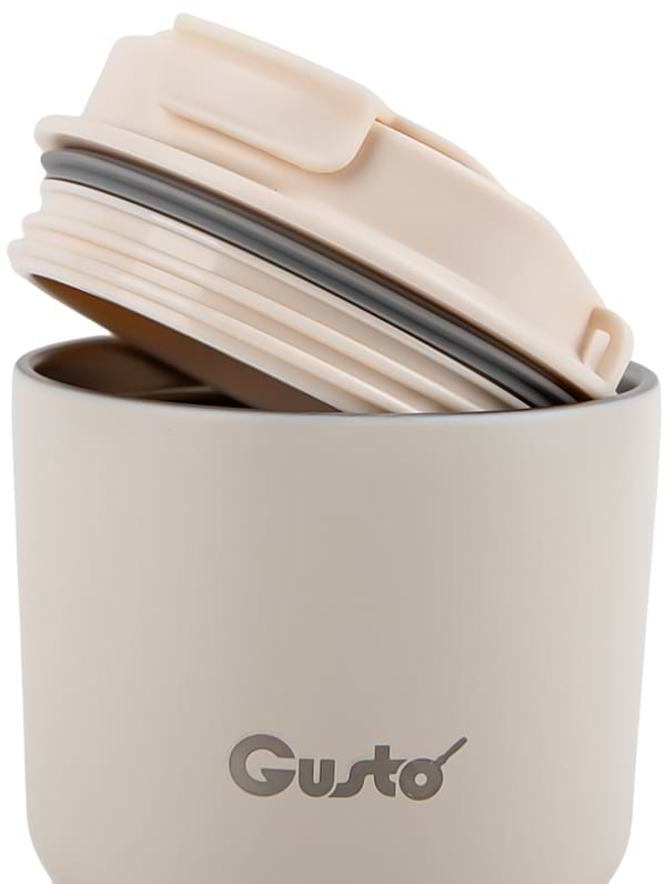 Фото - Термокружка Gusto GT123 Перерыв на кофе белый 350 мл