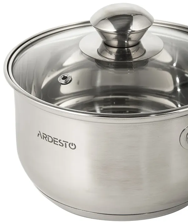 Фото - Набор посуды Ardesto AR1910PS Gemini Gourmet Varese 10 пр.