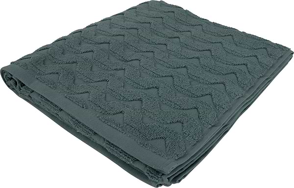 Фото - Рушник банний GM Textile махровий жакардовий мятний (зігзаг) 70х140 Фото - Рушник банний GM Textile махровий жакардовий мятний (зігзаг) 70х140
