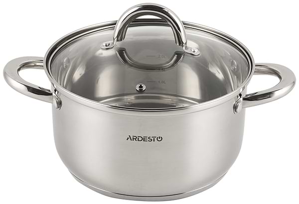 Фото - Набір посуду Ardesto AR1908PS Gemini Gourmet Andria 8 пр.