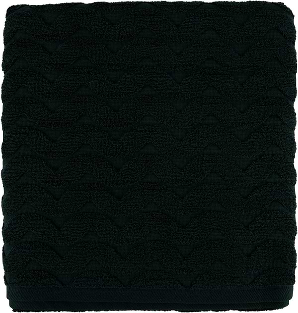 Фото - Полотенце банное GM Textile махровое жаккардовое зеленый (зигзаг) 100х150