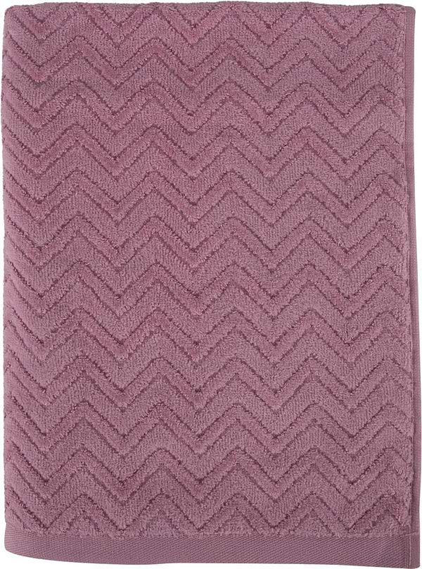 Фото - Рушник для обличчя GM Textile махровий жакардовий велюр рожевий 50х90