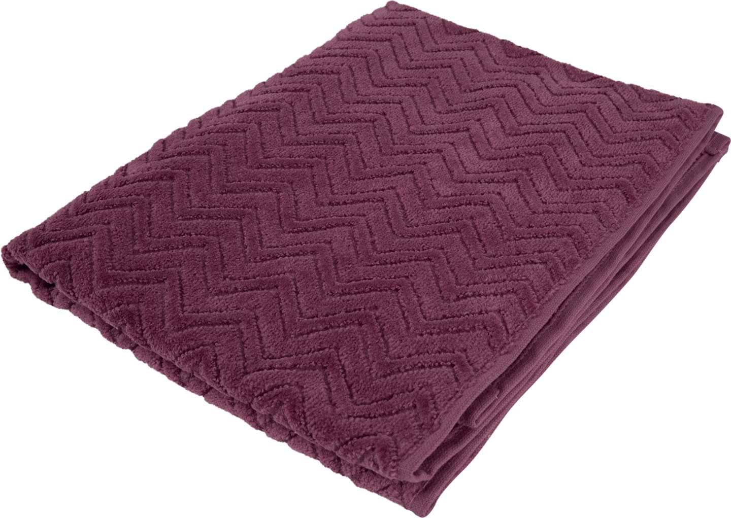 Полотенце для рук GM Textile махровое жаккардовое велюр светло-фиолетовый 40х70 - Фото 1