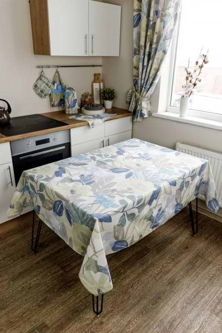 Фото - Скатерть прямоугольная Прованс 120х136 Голубые Цветы (030894)