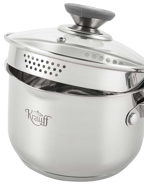 Фото - Ківш Krauff 26-238-022 16 см, 2,0 л, з кришкою