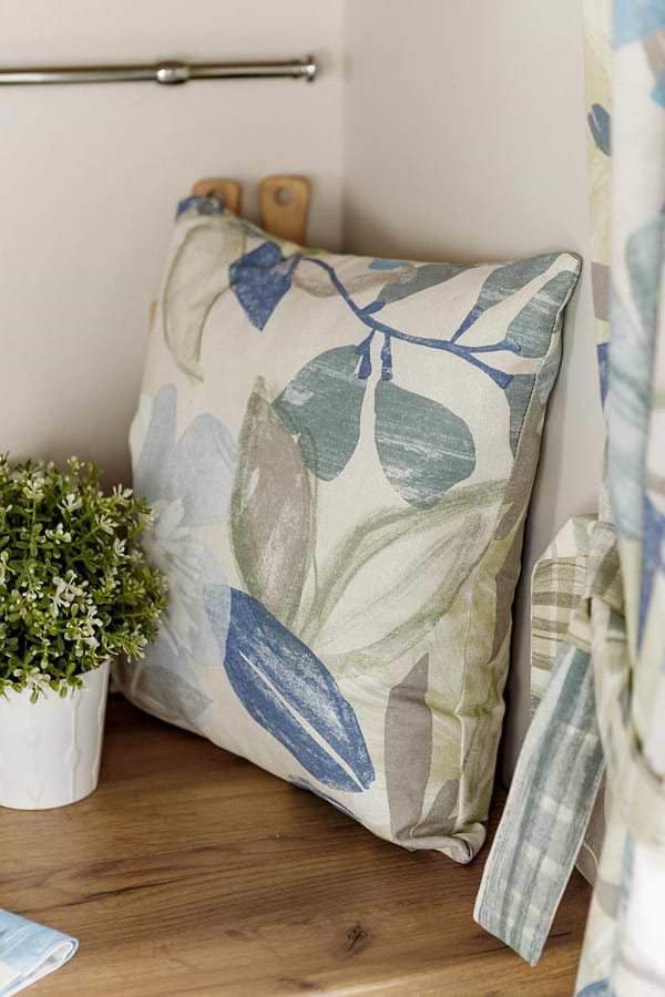 Фото - Подушка декоративная Прованс 45х45 Голубые Цветы (030934)