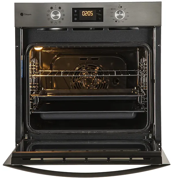 Фото - Духова шафа + варильна поверхня газова Indesit IFWS 3841 JH IX + THP 641 IX/I