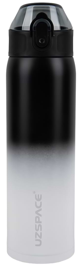 Фото - Термочашка UZspace 4201 X4 Gradient 500 мл Чорно-біла