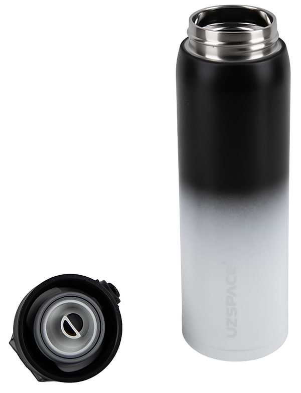 Фото - Термочашка UZspace 4201 X4 Gradient 500 мл Чорно-біла
