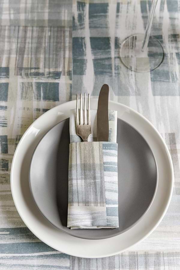 Фото - Скатерть прямоугольная Прованс 120х136 Клетка (030896)