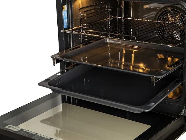 Фото - Духова шафа + варильна поверхня газова Indesit IFWS 3841 JH IX + THP 641 IX/I