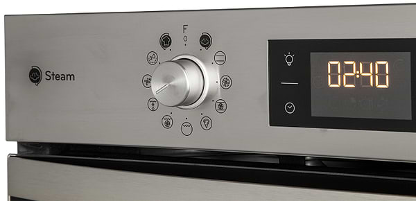 Фото - Духова шафа + варильна поверхня газова Indesit IFWS 3841 JH IX + THP 641 IX/I