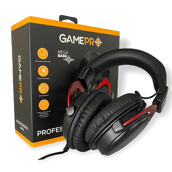 Фото - Гарнітура дротова ігрова GamePro HS1240