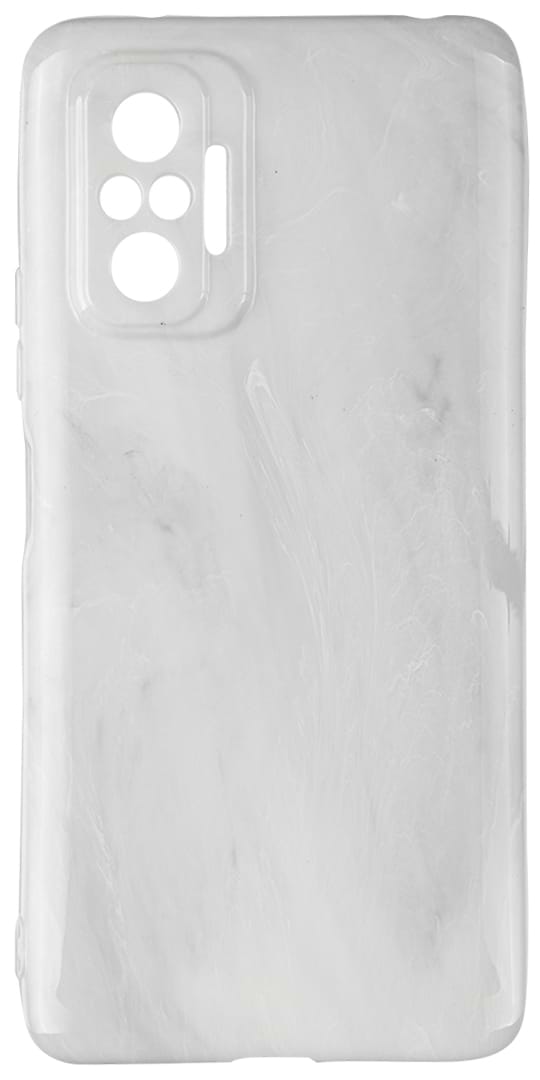 Чехол для смартфона Colorway TPU-Glossy Marble Xiaomi Redmi Note 10 Pro 4G White (CW-CTGMXRN10P4-W)