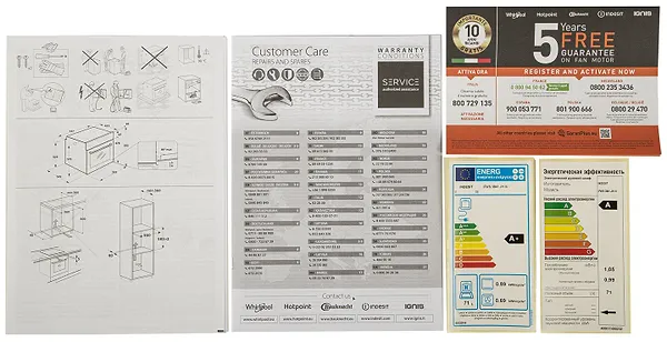 Фото - Духова шафа + варильна поверхня газова Indesit IFWS 3841 JH IX + THP 641 IX/I