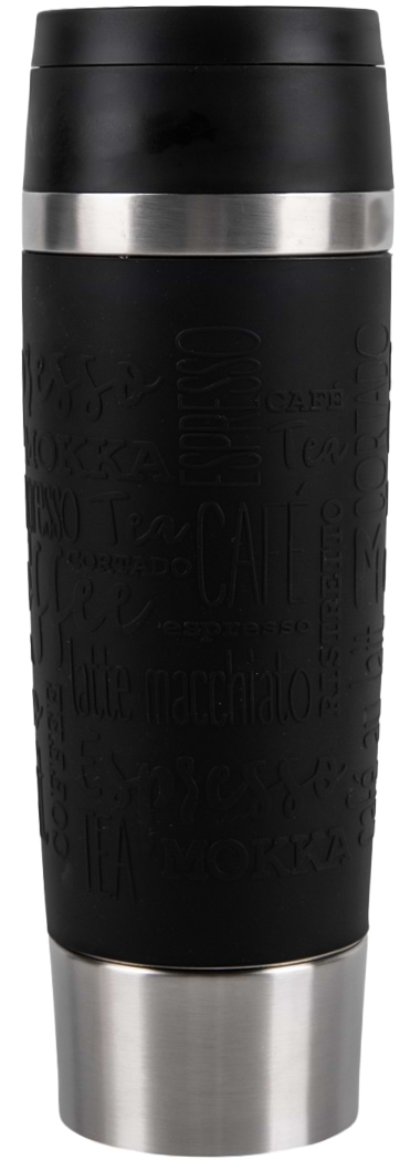 Фото - Термокружка Tefal N2020010 Travel Mug Classic 0,5 л черный Фото - Термокружка Tefal N2020010 Travel Mug Classic 0,5 л черный