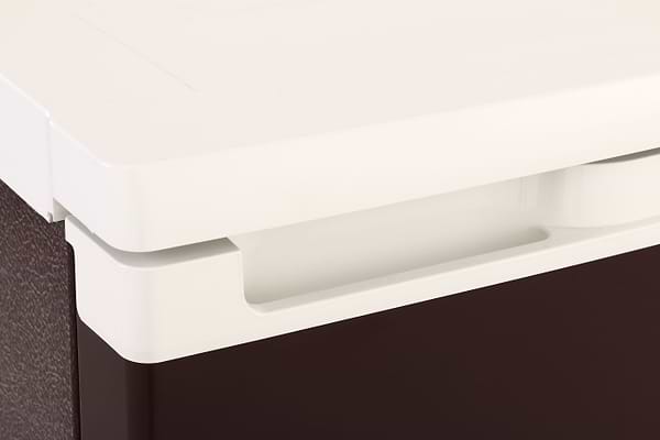 Фото - Морозильна камера Saturn ST-CF1983K Red