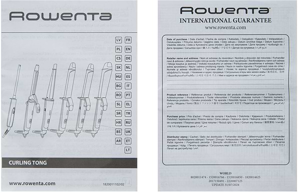 Фото - Плойка Rowenta CF2133F0
