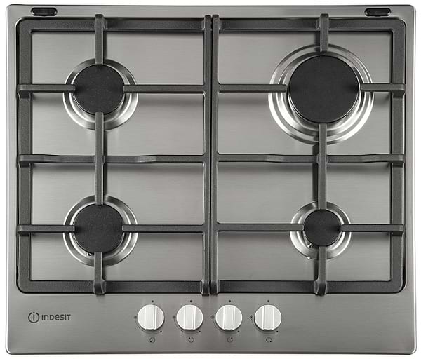 Фото - Духова шафа + варильна поверхня газова Indesit IFWS 3841 JH IX + THP 641 IX/I