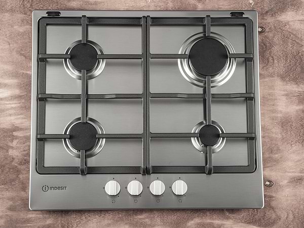 Фото - Духова шафа + варильна поверхня газова Indesit IFWS 3841 JH IX + THP 641 IX/I