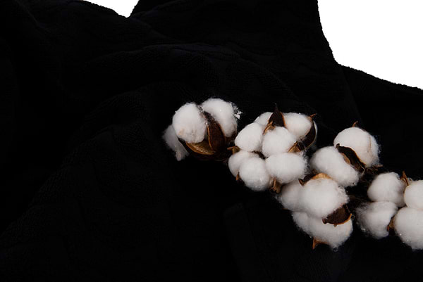 Фото - Рушник банний GM Textile махровий жакардовий чорний (зігзаг) 70х140