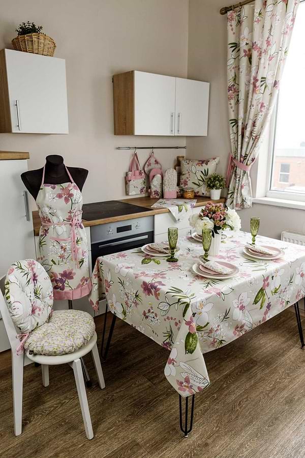 Фото - Подушка для стільця Прованс Орхідея D-40  (030946)