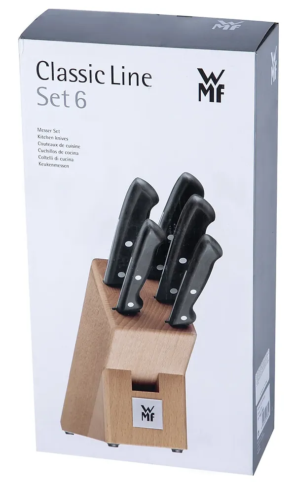 Фото - Набір ножів WMF 1874699990 CLASSIC LINE 6 пр.