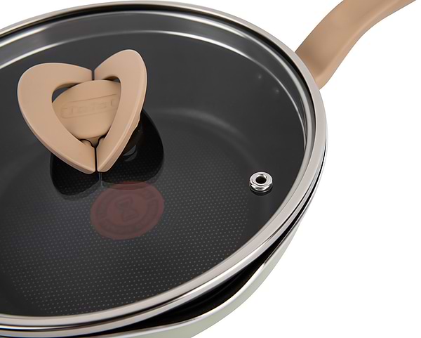 Фото - Сковорода універсальна Tefal G1748604 22 см (2,2 л), оливкова з кр