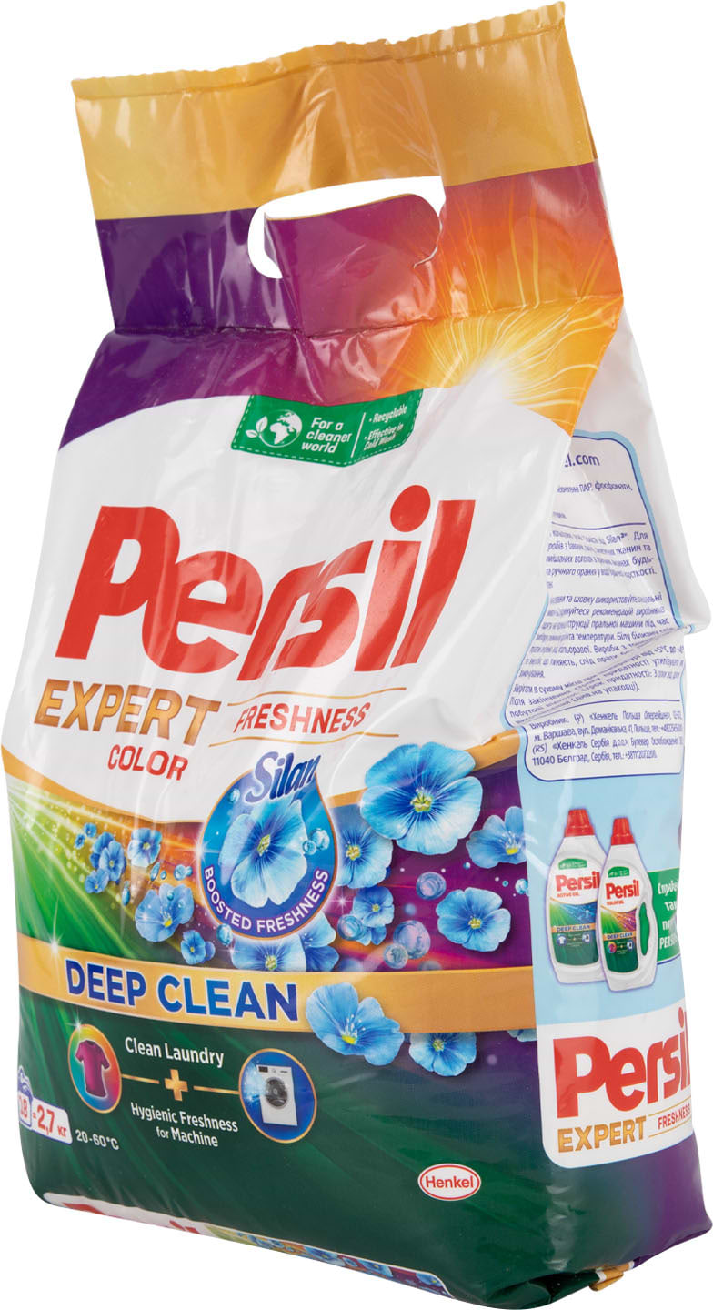 Фото - Пральний порошок Persil авт. Колор Свіжiсть від Сілан 2,7 кг, 18 циклів