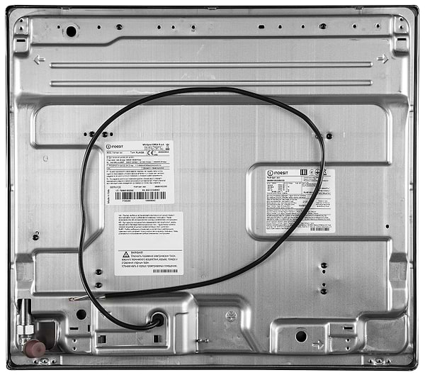 Фото - Духова шафа + варильна поверхня газова Indesit IFWS 3841 JH IX + THP 641 IX/I