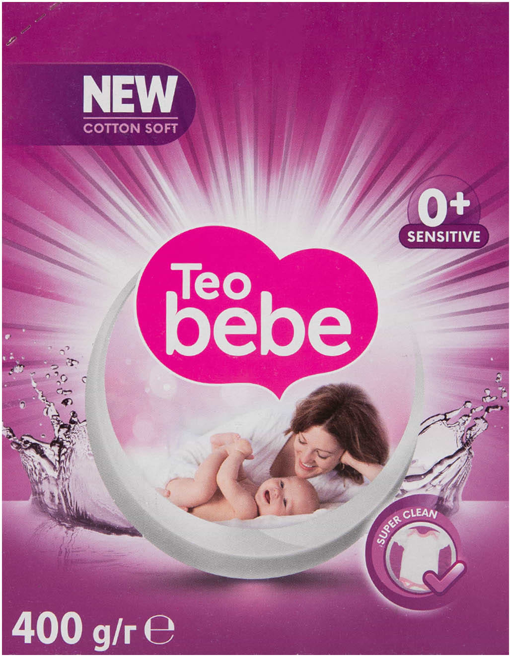 Пральний порошок Teo Bebe Lavender 400 г