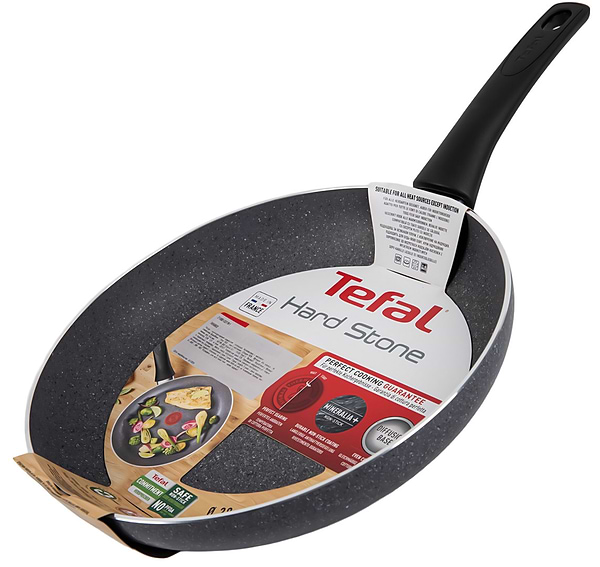 Фото - Сковорода універсальна Tefal D4560632 Hard Stone 28 см