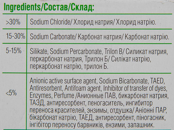 Фото - Стиральный порошок Green&Clean Professional д/цвет.вещей 5 кг., 65 циклов