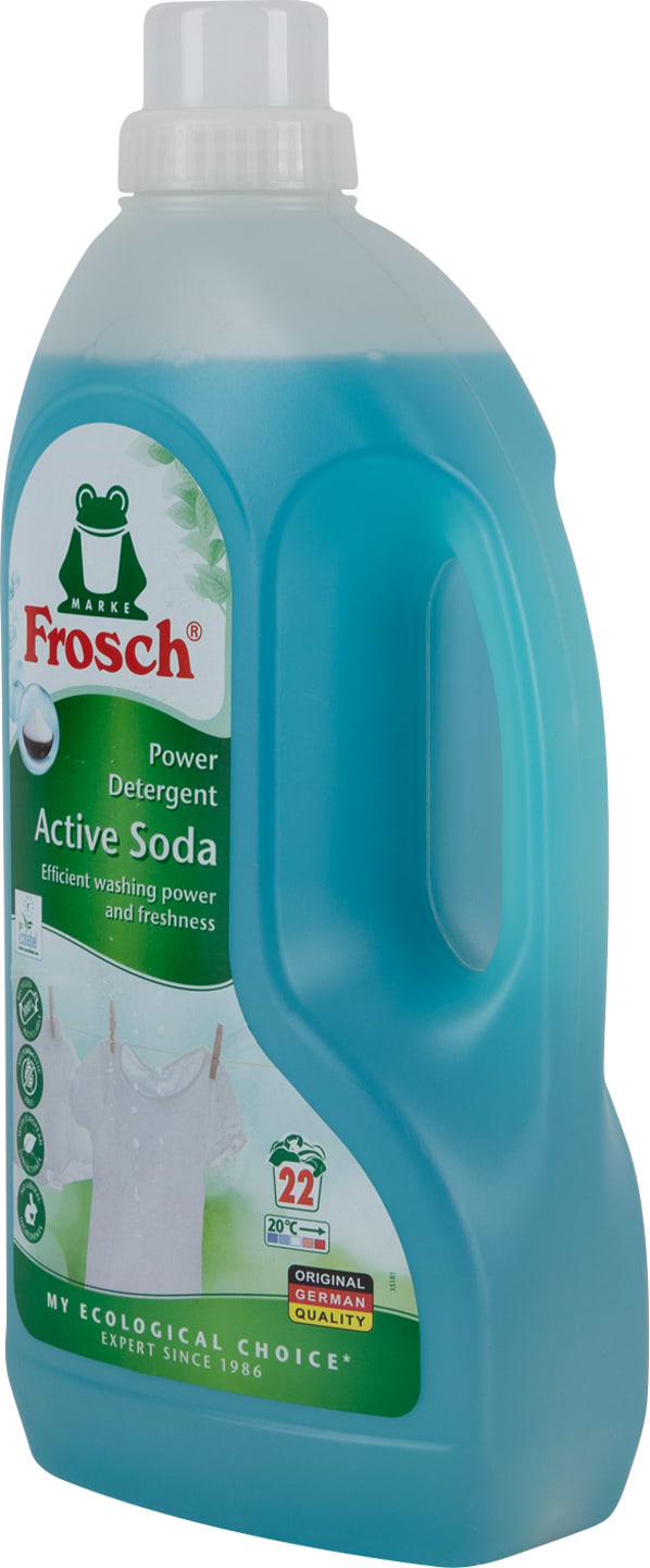 Фото - Гель для прання Frosch Концентрат Сода 1,5 л