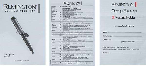 Фото - Плойка Remington CI5538 Black