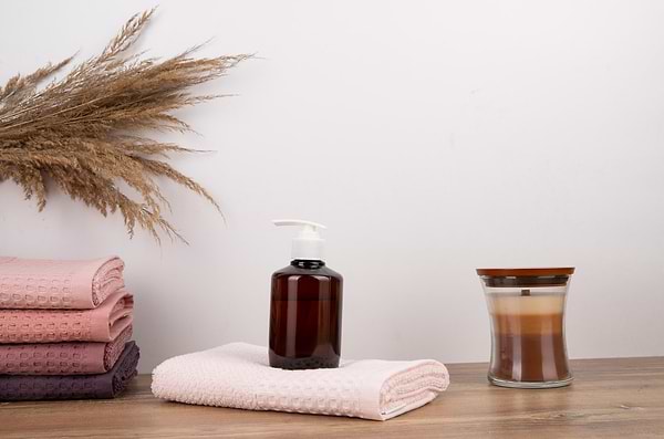 Фото - Полотенце для рук GM Textile махровое вафельное бордюр светло-бежевый 40х70