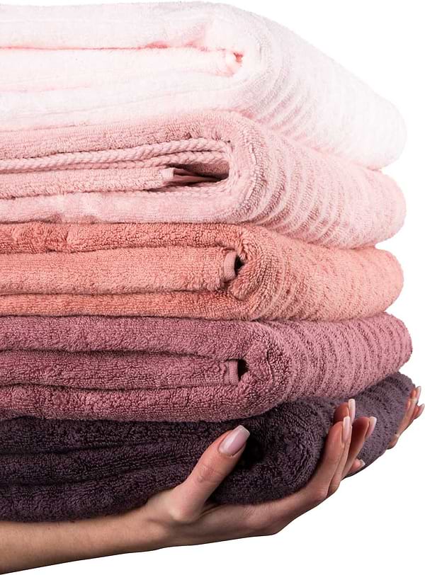 Фото - Рушник банний GM Textile махровий Бабл Зеро Твіст темно-коричневий 100х150