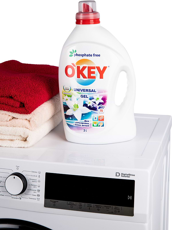 Фото - Гель для стирки O'key Universal, 3 л