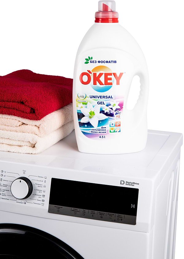 Фото - Гель для прання O'key Universal, 4,5 л