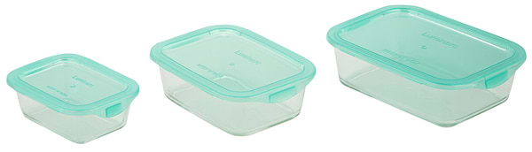 Фото - Набір емностей для зберігання Luminarc Keep'n'box + сумка (P6634)